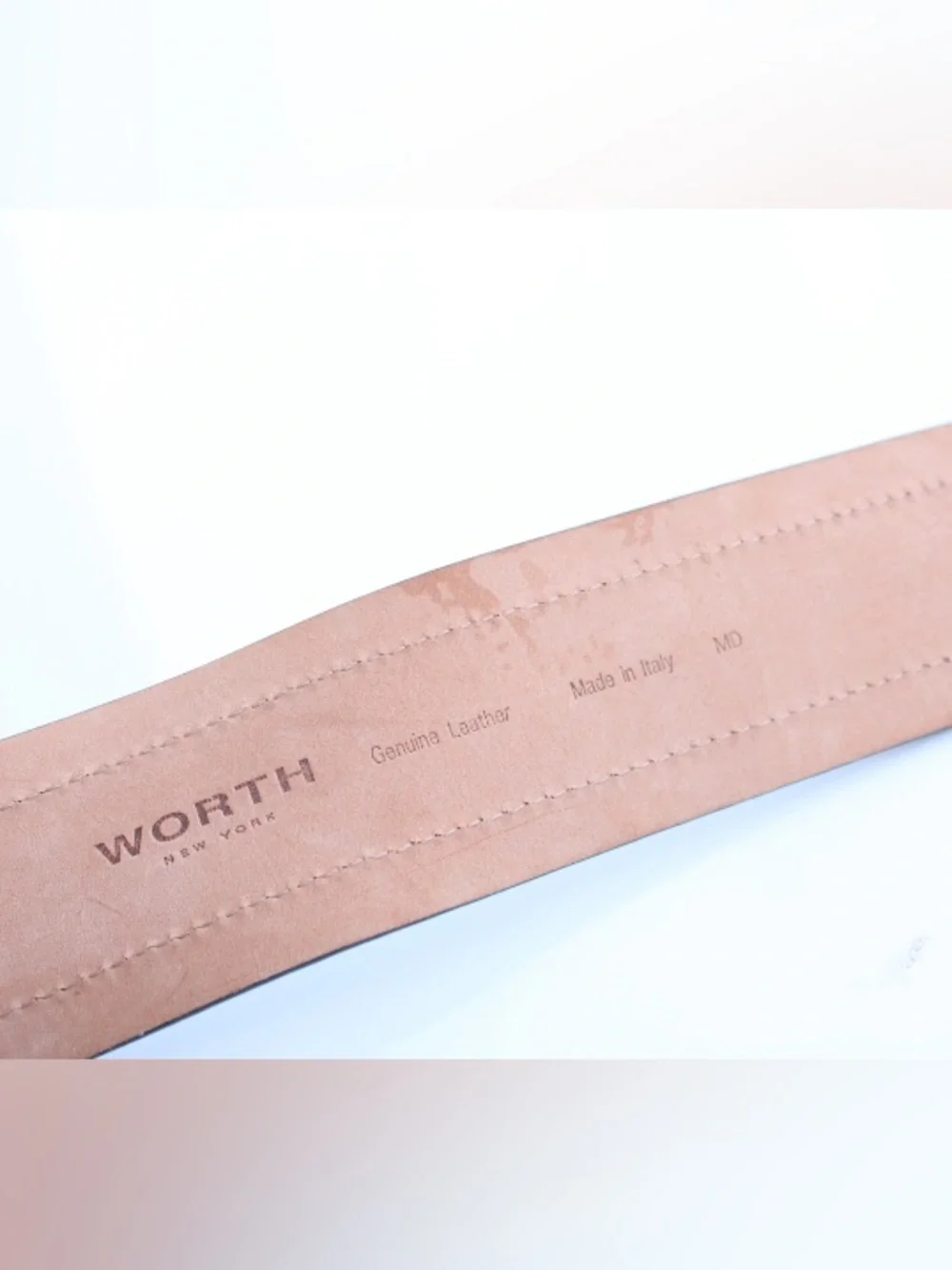 Worth New York belt Made